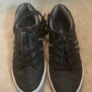 Nautical boys sneakers gently used good condition